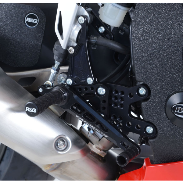 R&G Adjustable Rearsets for HONDA CBR1000RR '08-'19, SP '14-'16